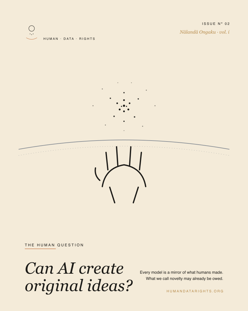 Issue 02 — Can AI create original ideas?
